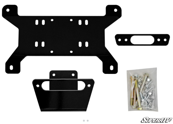 Can Am Maverick Winch Mount +6000lb Winch