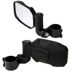 1.75" Universal Abs 'Strike' Side View Mirror Pair