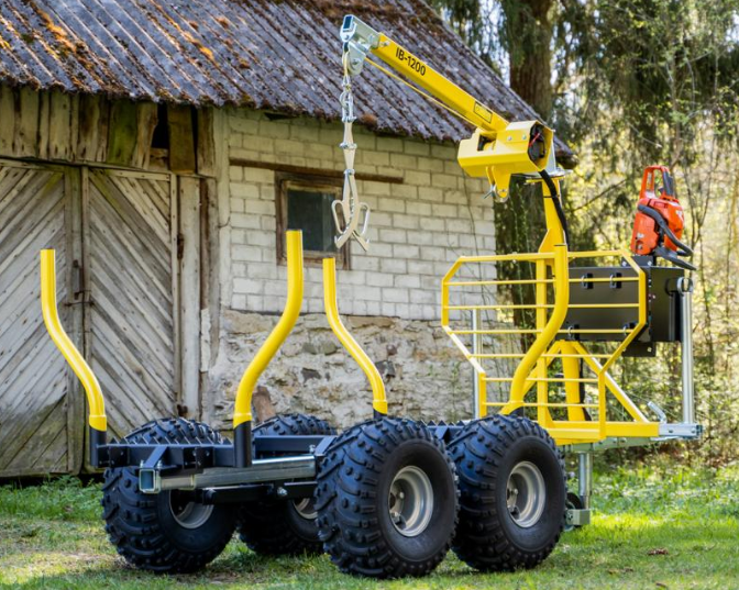 ATV/UTV Timber Log Trailer IB 1200