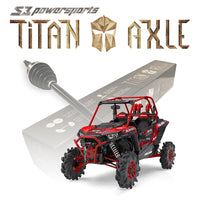 Titan 2014+ Polaris Rzr Rear Axle