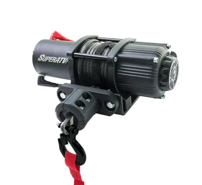 2500 Lb. Utv/Atv Winch (With Wireless Remote & Synthetic Rope)