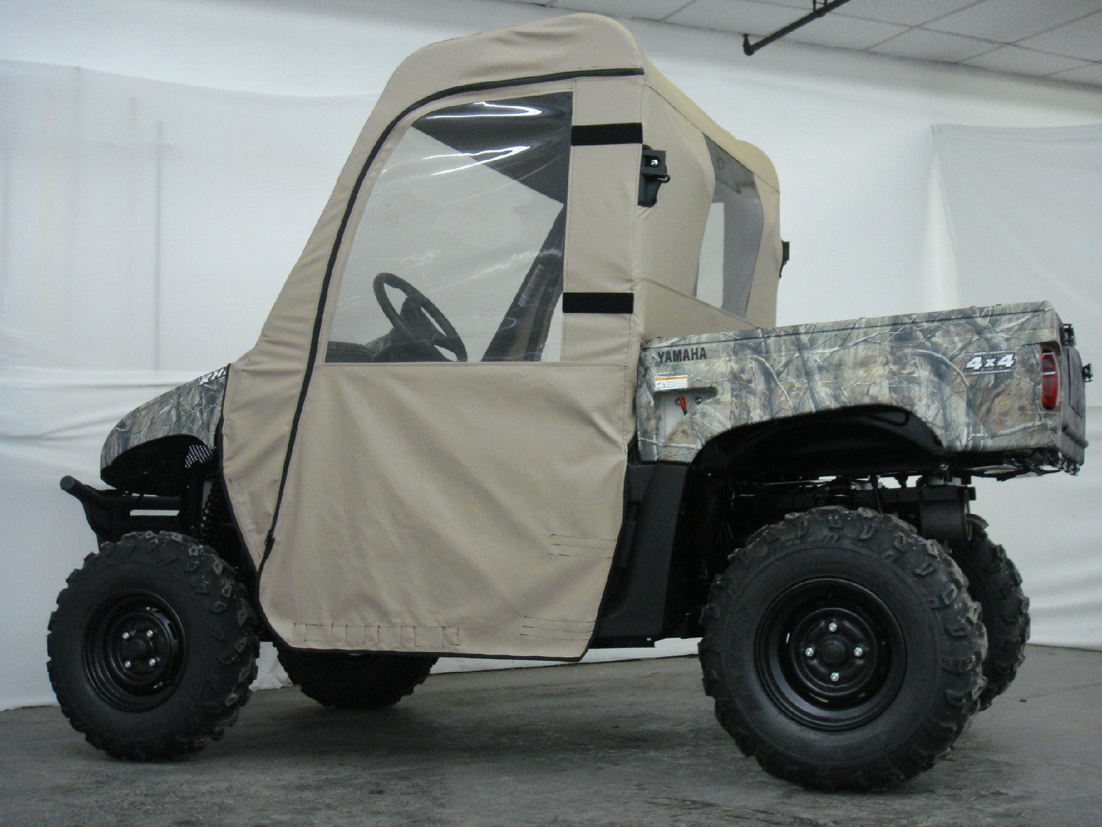 Yamaha Rhino 450/660/700 2004-13 Soft Door Rear Window Combo