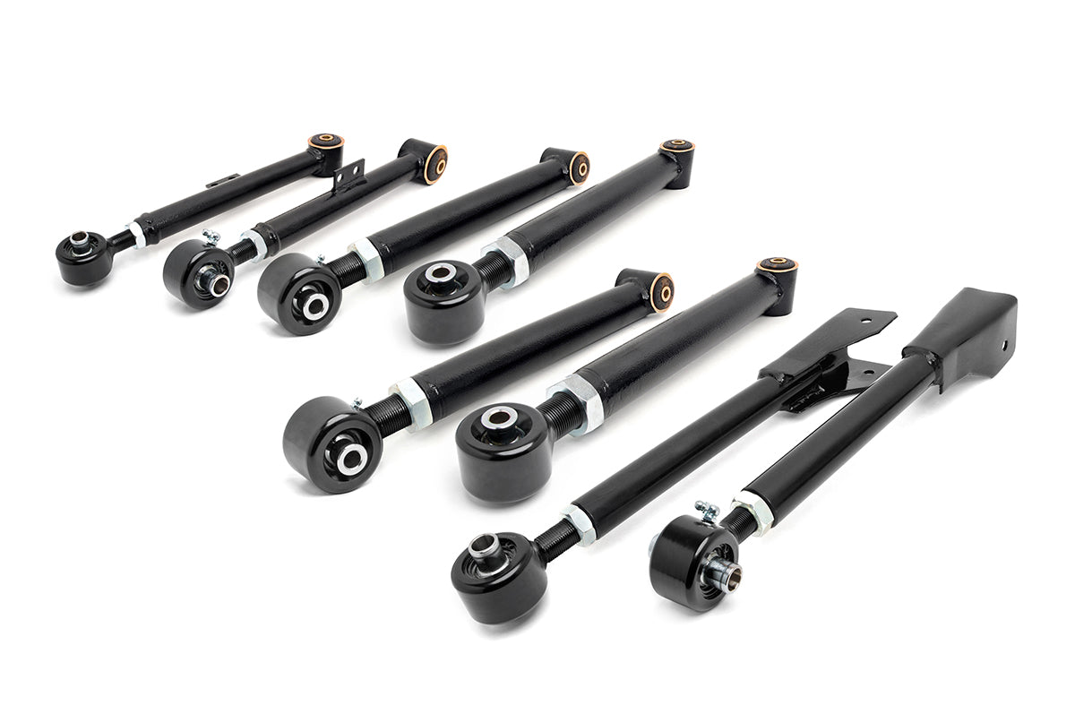Rough Country X-Flex Control Arms | Complete Set | Jeep Wrangler TJ 4WD (97-06)