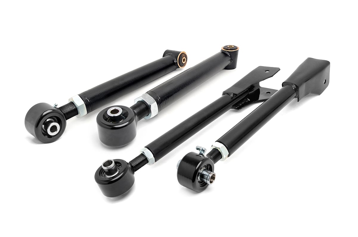 Rough Country X-Flex UCAs & LCAs | Front | Jeep Cherokee XJ/Comanche MJ/Wrangler TJ