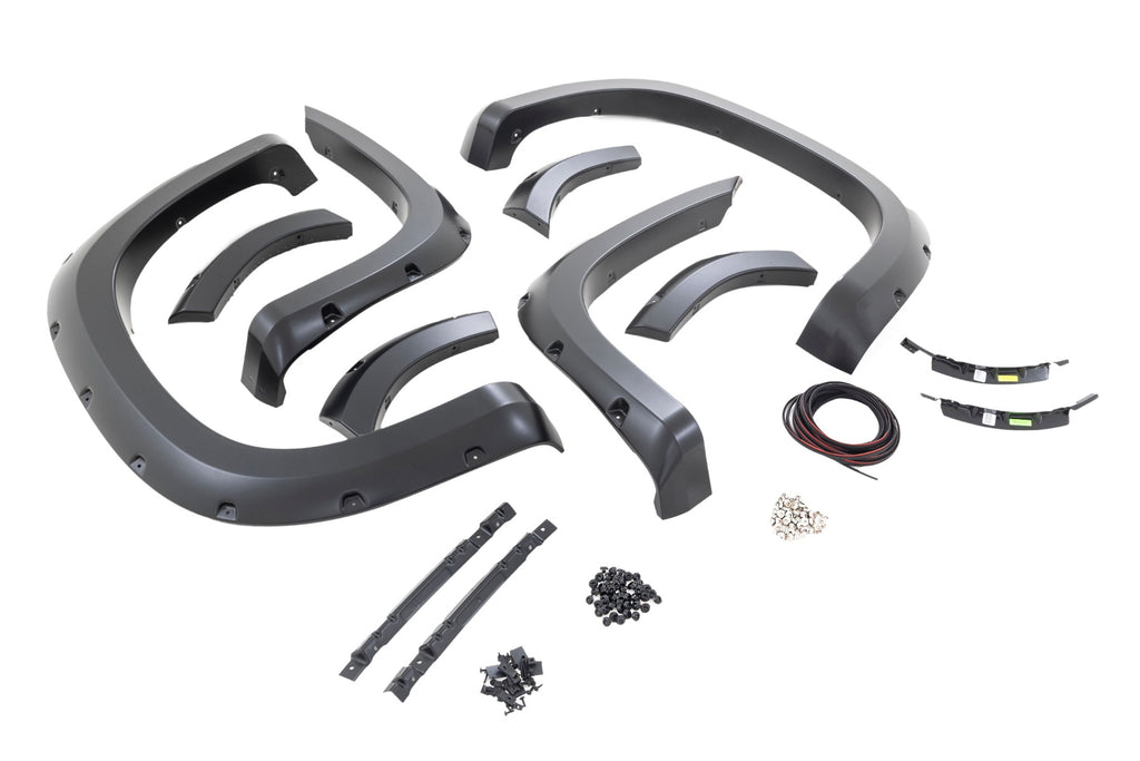 Pocket Fender Flares | GXG Tungsten | Chevy Silverado 1500 2WD/4WD (19-21)