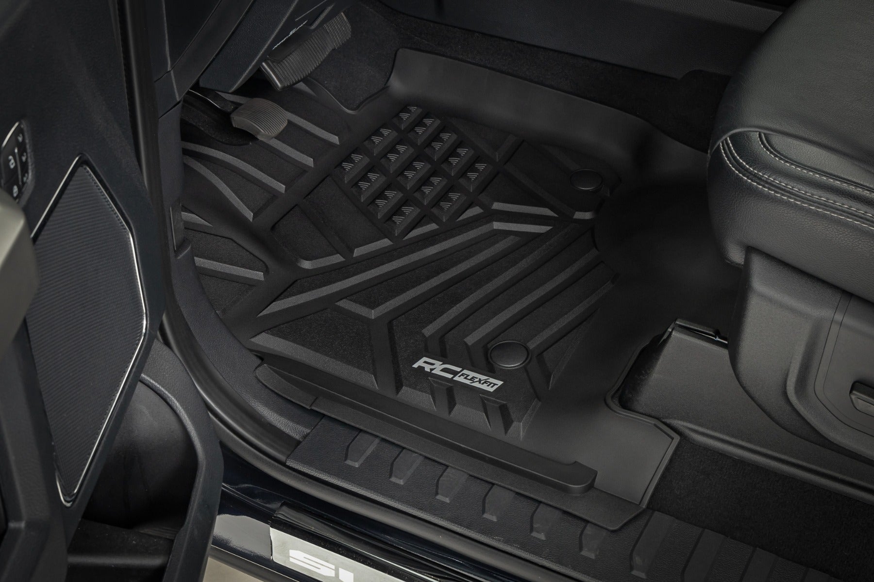 Flex-Fit Floor Mats | Front and Rear | Ford F-250/F-350 Super Duty (17-25)