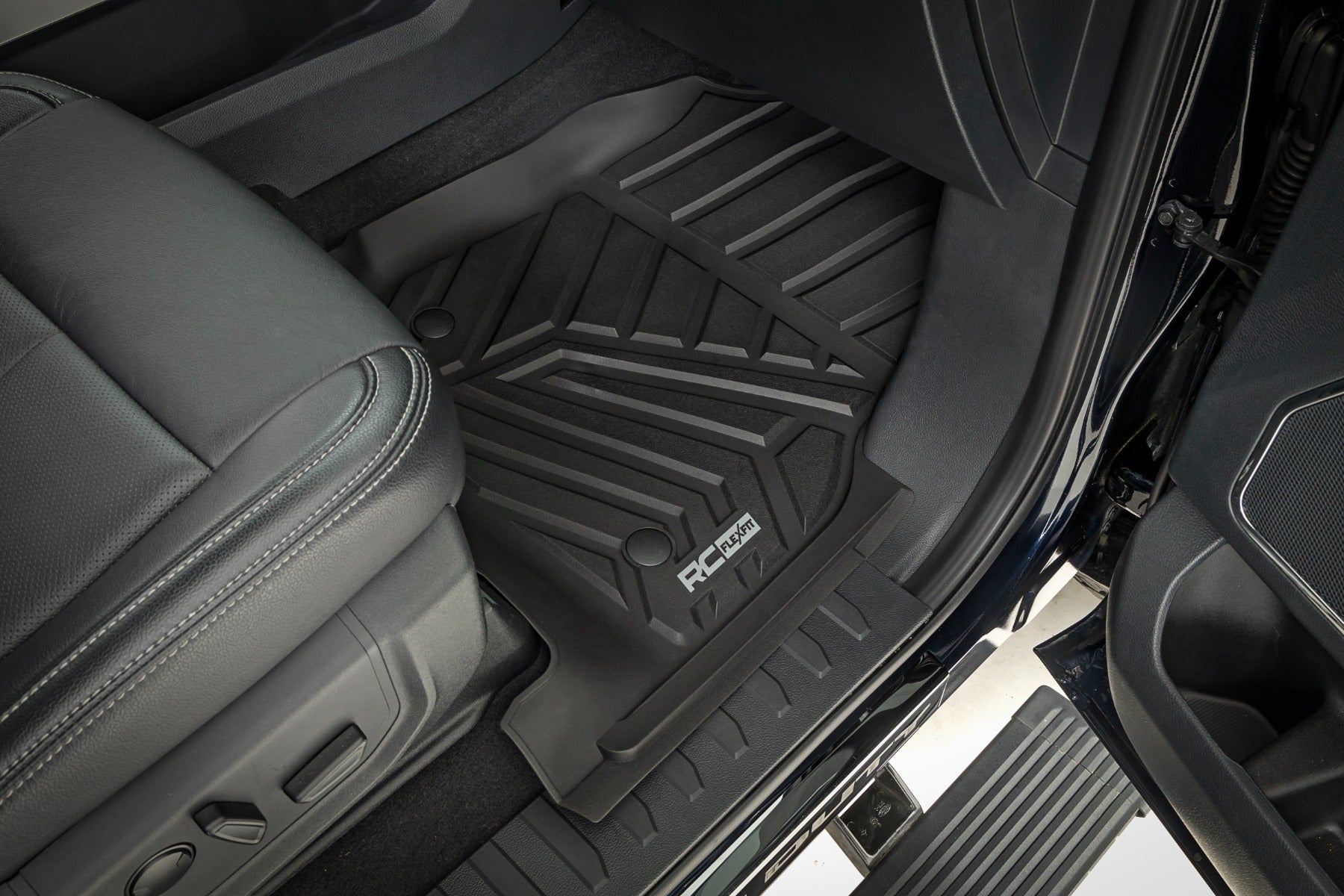 Flex-Fit Floor Mats | Front and Rear | Ford F-250/F-350 Super Duty (17-25)