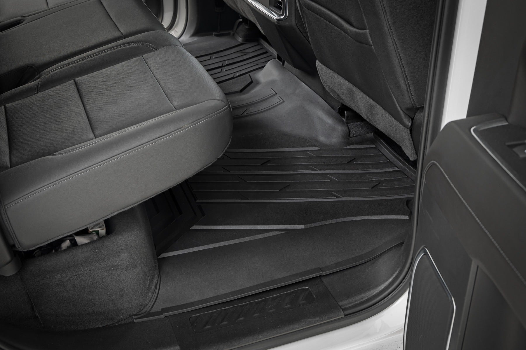 Flex-Fit Floor Mats | FR & RR | FR Bucket | Crew | Chevy/GMC 1500/2500HD/3500HD (19-25 & Classic)