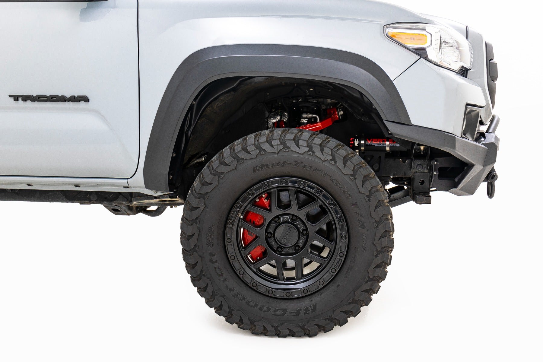 Rough Country Red Forged Upper Control Arms | 3.5" Of Lift | Toyota 4Runner (10-23)/Tacoma (05-23)