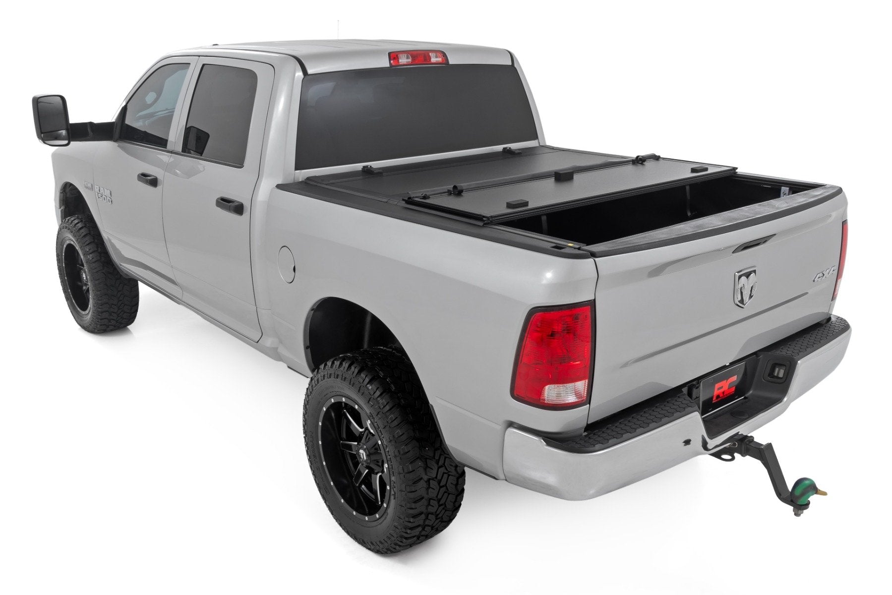 Hard Tri-Fold Flip Up Bed Cover | 6'4" Bed | Ram 1500 (10-18)/2500 (10-25)