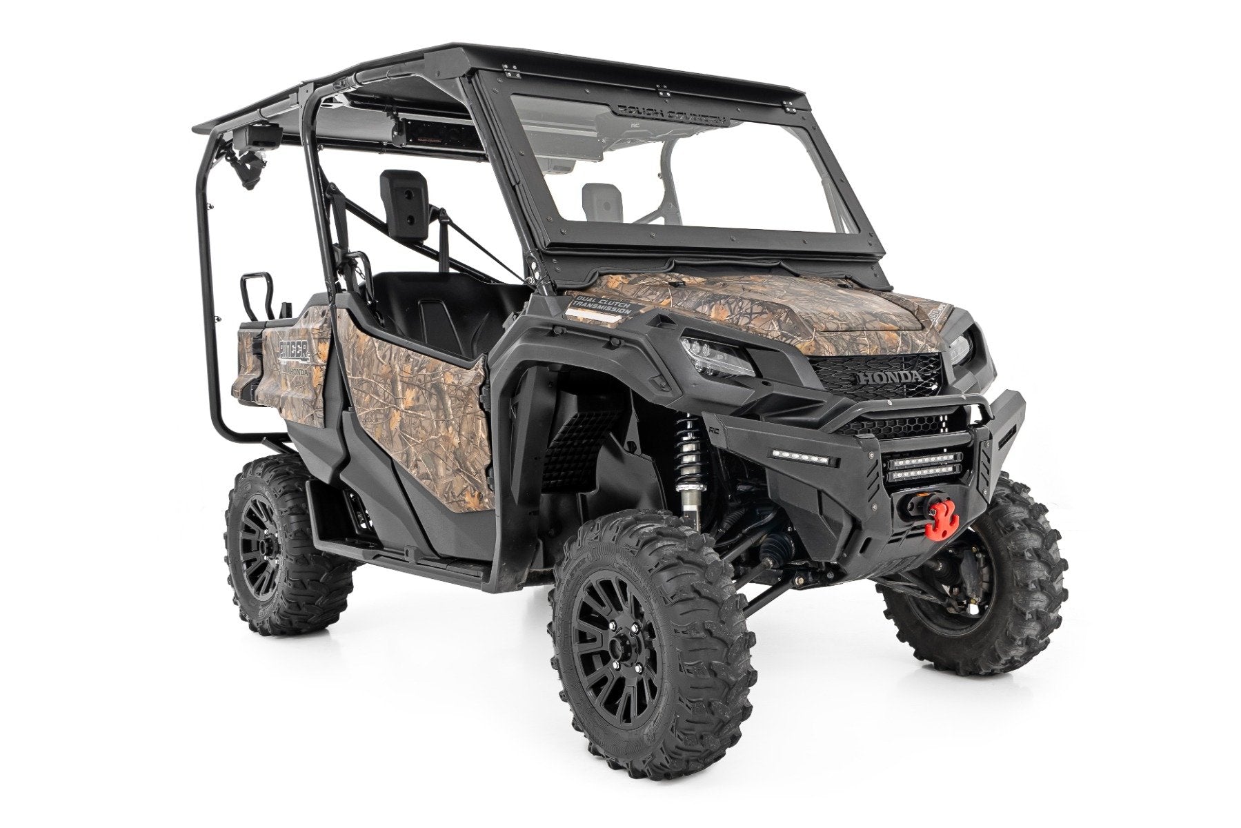 Electric Tilt Windshield | Glass | Honda Pioneer 1000