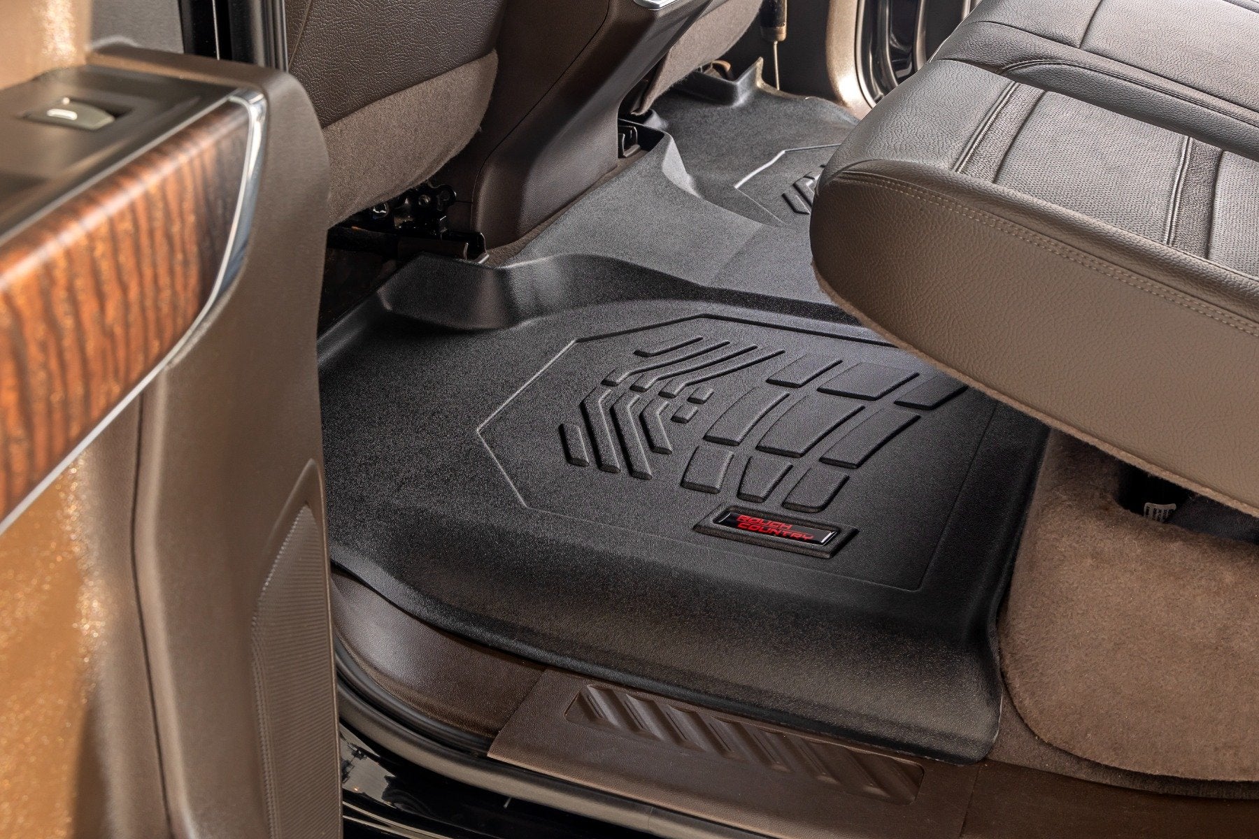 Sure-Fit Floor Mats | FR & RR | FR Over Hump | Crew | Chevy/GMC 1500/2500HD/3500HD (19-25)
