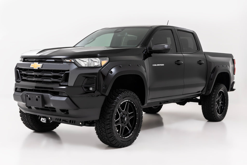 Pocket Fender Flares | GAZ Summit White | Chevy Colorado 2WD/4WD (2023-2025)