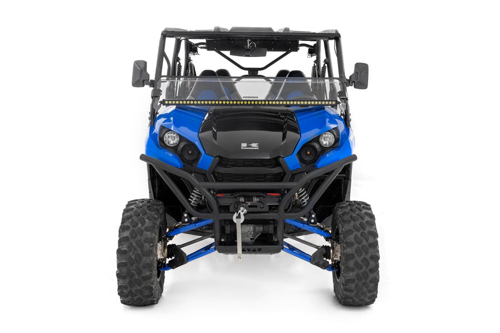 LED Light Kit | Cage Mount | 50" Black Single Row | Kawasaki Teryx 4 1000/Teryx4 800