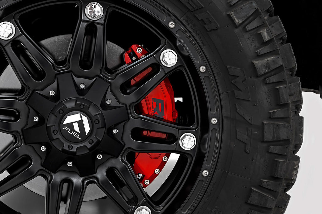 Caliper Covers | Front and Rear | Red | Toyota Tundra 2WD/4WD (2022-2025)