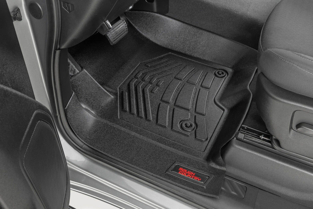 Sure-Fit Floor Mats | FR & RR | FR Bucket | Crew | Chevy/GMC 1500/2500HD/3500HD (19-25 & Classic)