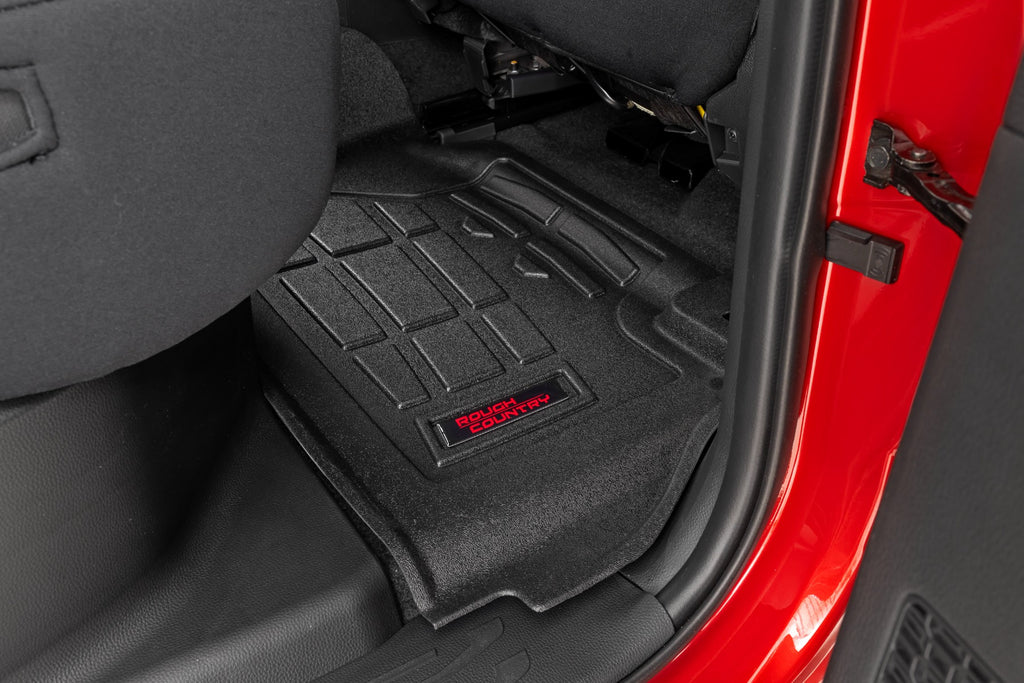 Sure-Fit Floor Mats | Front & Rear | Double Cab | Toyota Tacoma (24-25)