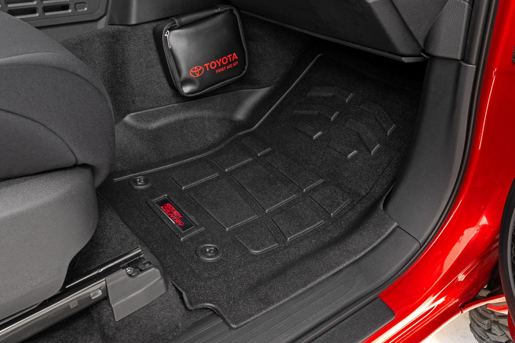 Sure-Fit Floor Mats | Front & Rear | Double Cab | Toyota Tacoma (24-25)