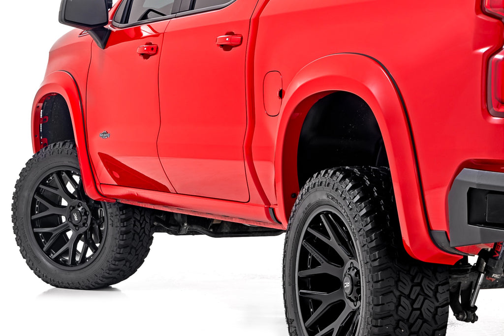 Fender Flares | Sport | G7C Red Hot | Chevy Silverado 1500 2WD/4WD (2019-2025 & Classic)