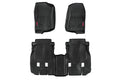 Rough Country Floor Mats | FR & RR | 4 Door | Jeep Wrangler JL 4WD (2018-2023)