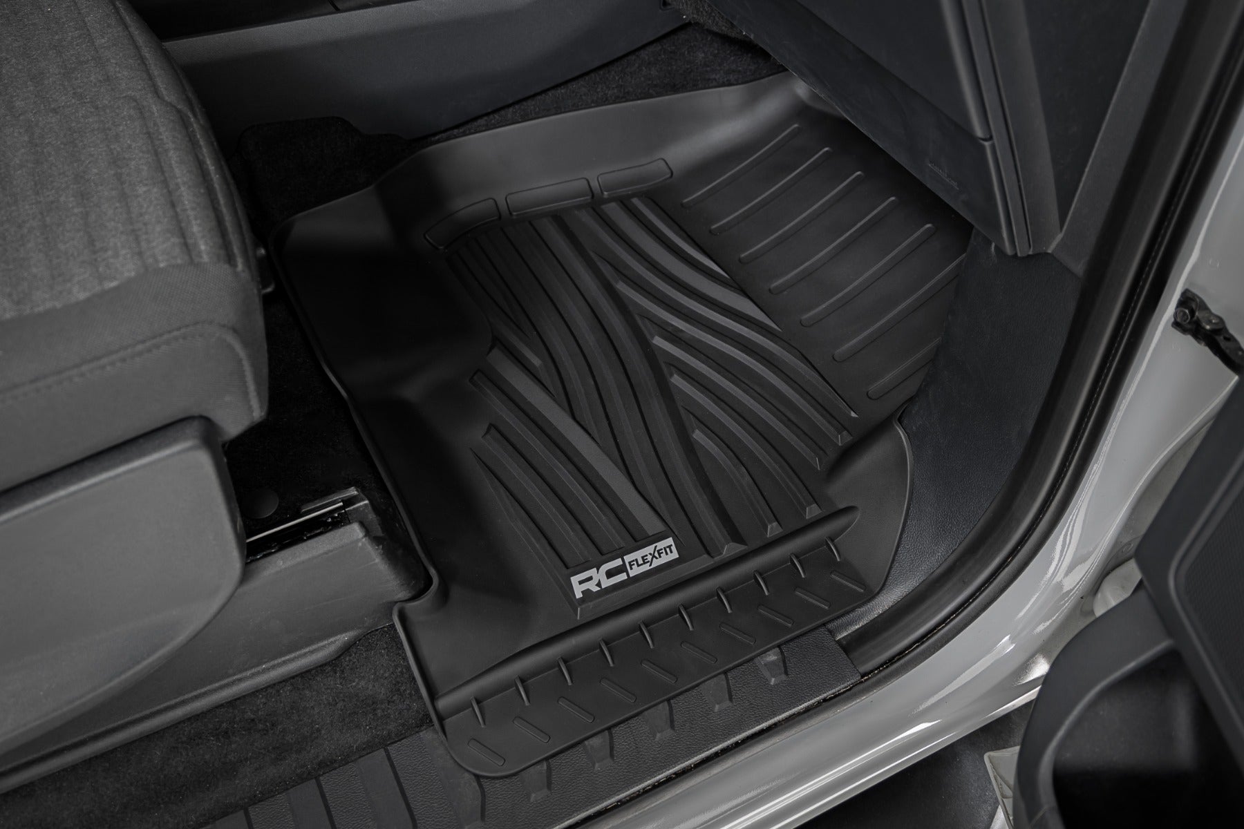 Flex-Fit Floor Mats | FR & RR | Ford F-150 (15-25)/F-150 Lightning (22-24)/Raptor (17-25)