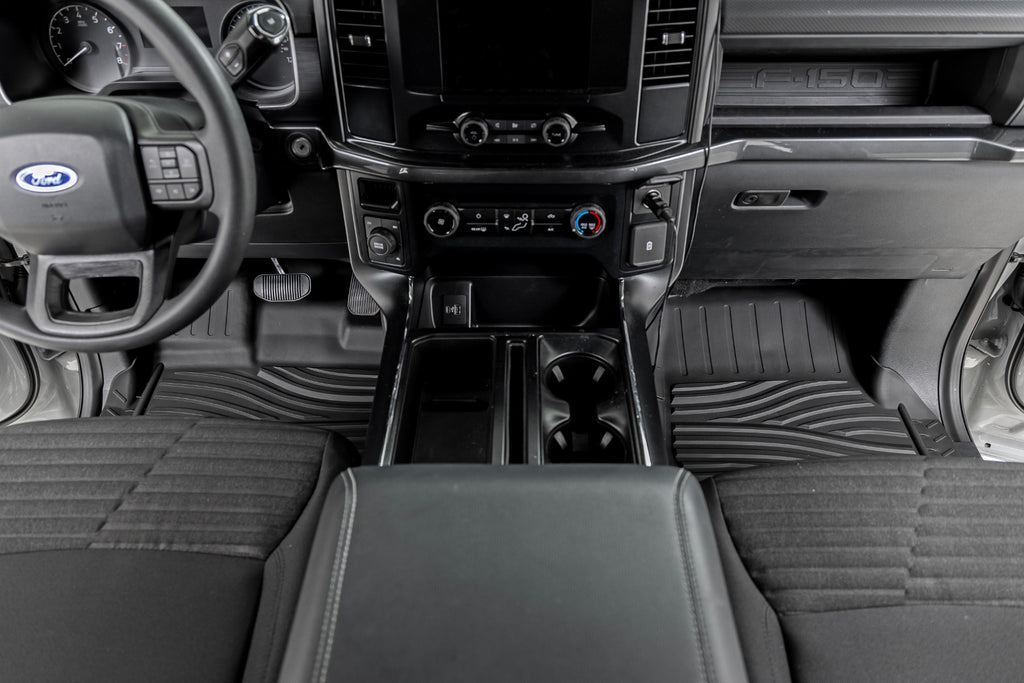 Flex-Fit Floor Mats | FR & RR | Ford F-150 (15-25)/F-150 Lightning (22-24)/Raptor (17-25)