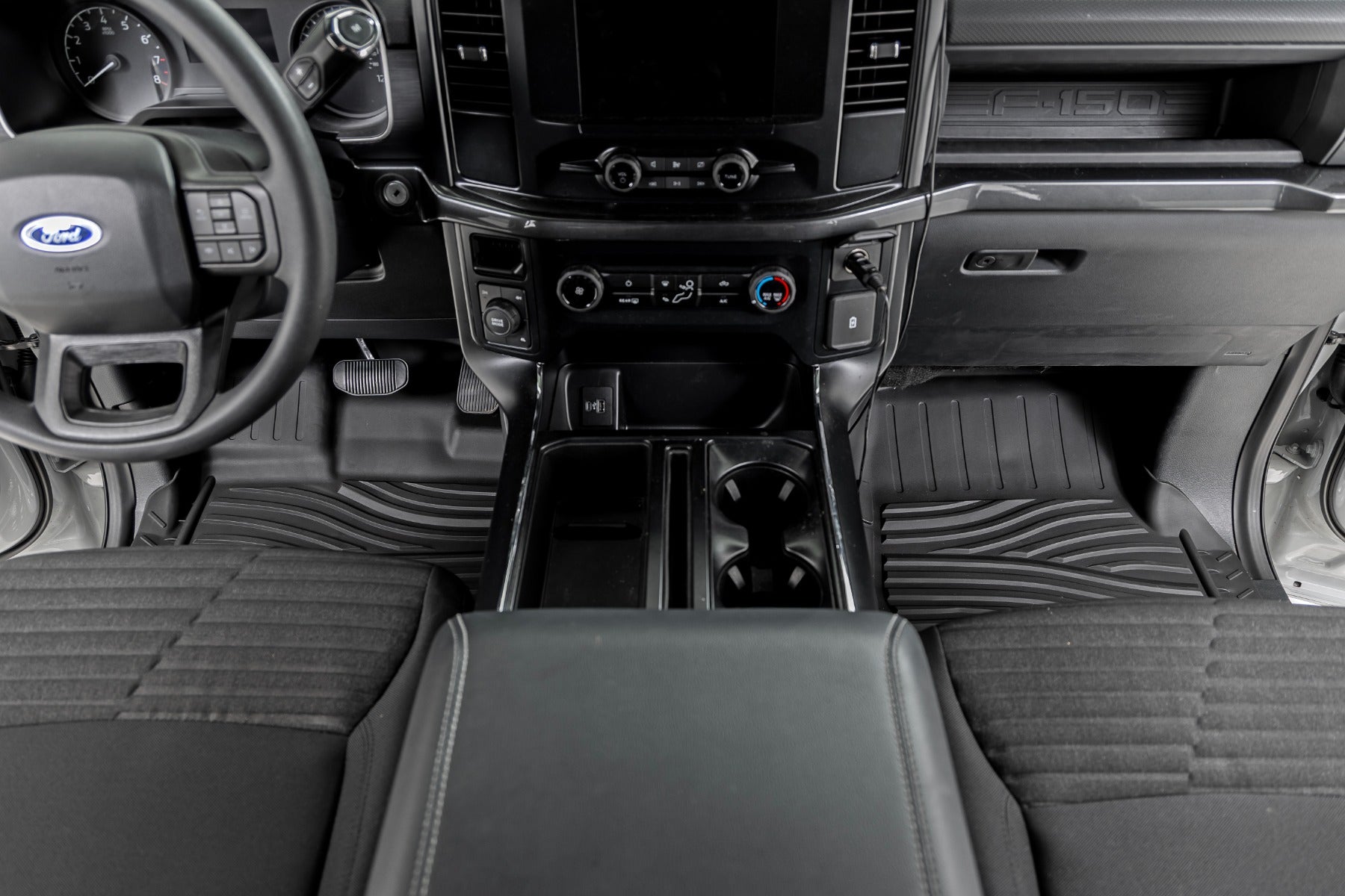 Flex-Fit Floor Mats | FR & RR | Ford F-150 (15-25)/F-150 Lightning (22-24)/Raptor (17-25)