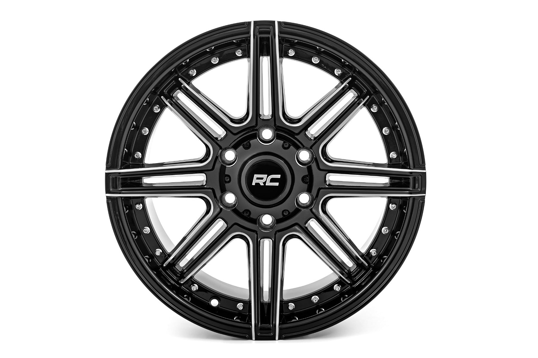 Rough Country 88 Series Wheel | One-Piece | Gloss Black | 17x9 | 6x5.5 | +0mm