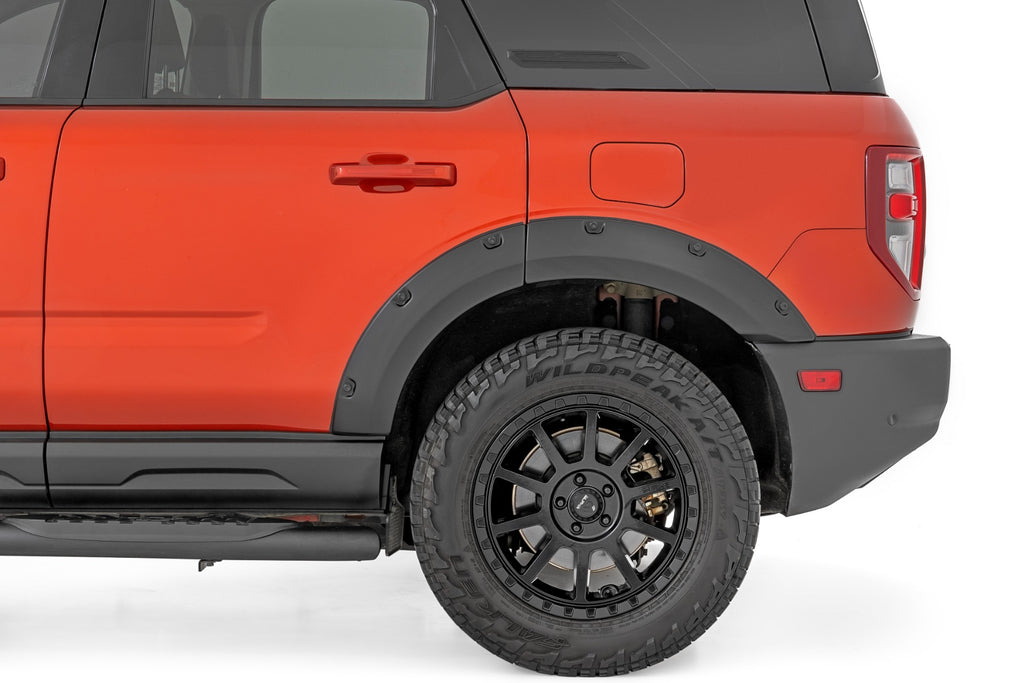 Pocket Fender Flares | JS Iconic Silver | Ford Bronco Sport 4WD (2021-2025)