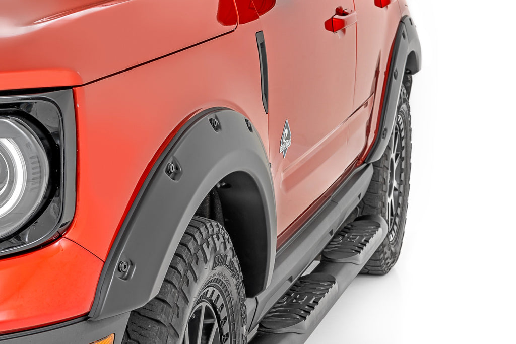 Pocket Fender Flares | YZ Oxford White | Ford Bronco Sport 4WD (2021-2025)