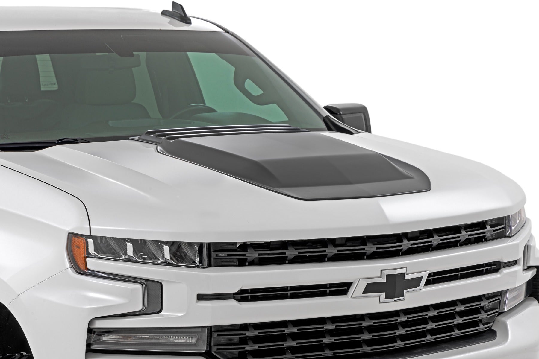 Hood Scoop | G7C Red Hot | Chevy Silverado 1500 2WD/4WD (2019-2025 & Classic)