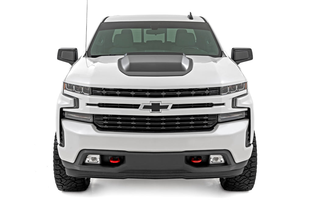 Hood Scoop | GJI Shadow Gray | Chevy Silverado 1500 2WD/4WD (2019-2025 & Classic)