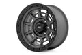 Rough Country 85 Series Wheel | Simulated Beadlock | Gunmetal Gray/Black | 17x9 | 5x5.5 | -0mm