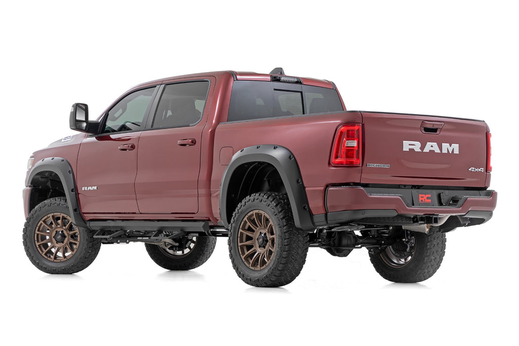 Pocket Fender Flares | PRV Delmonico Red | Ram 1500 2WD/4WD (2025)