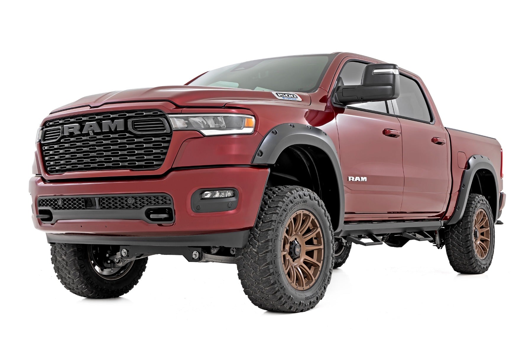 Pocket Fender Flares | PR4 Flame Red | Ram 1500 2WD/4WD (2025)