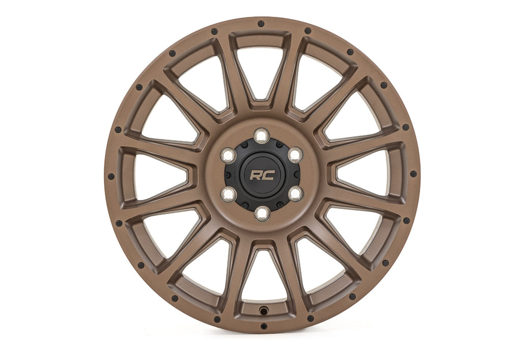 Rough Country 90 Series Wheel | One-Piece | Bronze | 18x9 | 5x5 | 0mm