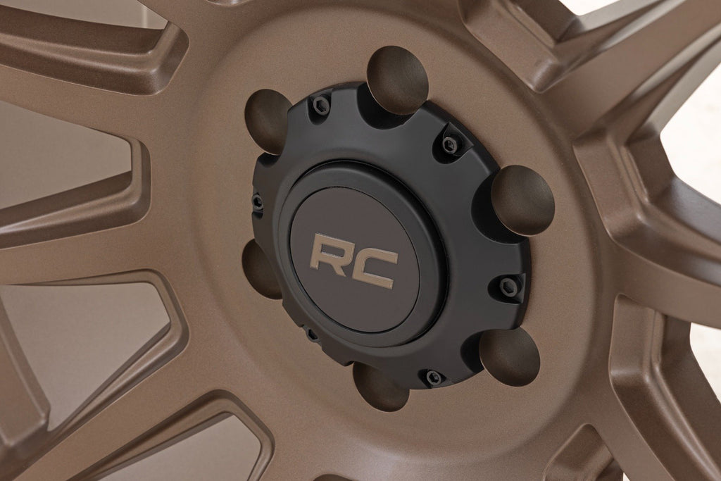 Rough Country 90 Series Wheel | One-Piece | Bronze | 18x9 | 8x180 | 0mm