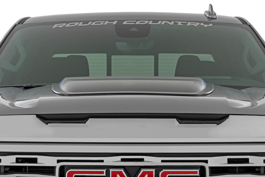 Hood Scoop | G9K Satin Steel | GMC Sierra 1500 2WD/4WD (2019-2025)