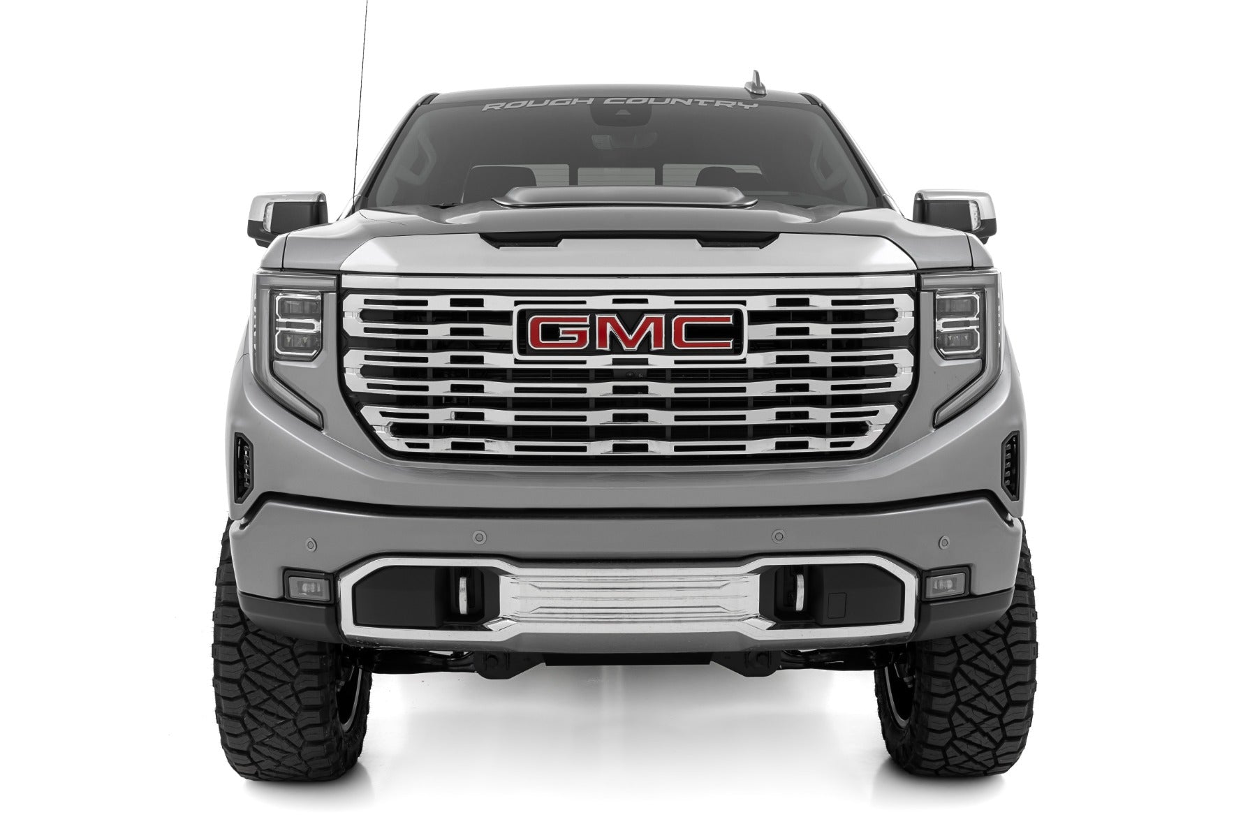 Hood Scoop | G1C Light Steel Gray | GMC Sierra 1500 2WD/4WD (2019-2025)