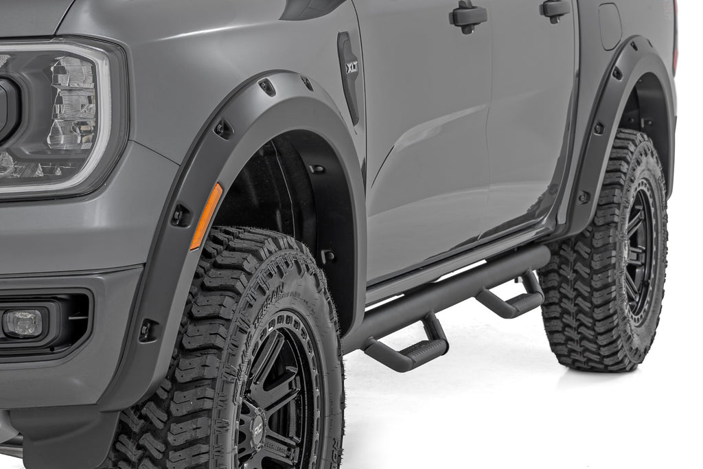 Pocket Fender Flares | JS Iconic Silver | Ford Ranger 2WD/4WD (2024)