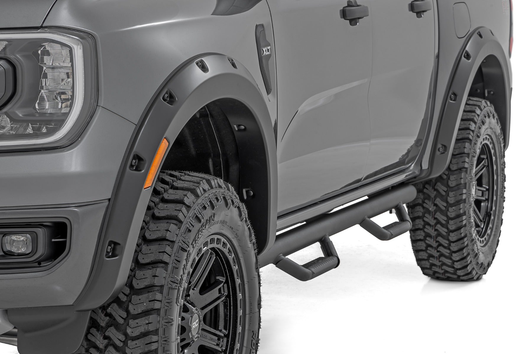 Pocket Fender Flares | JS Iconic Silver | Ford Ranger 2WD/4WD (2024)