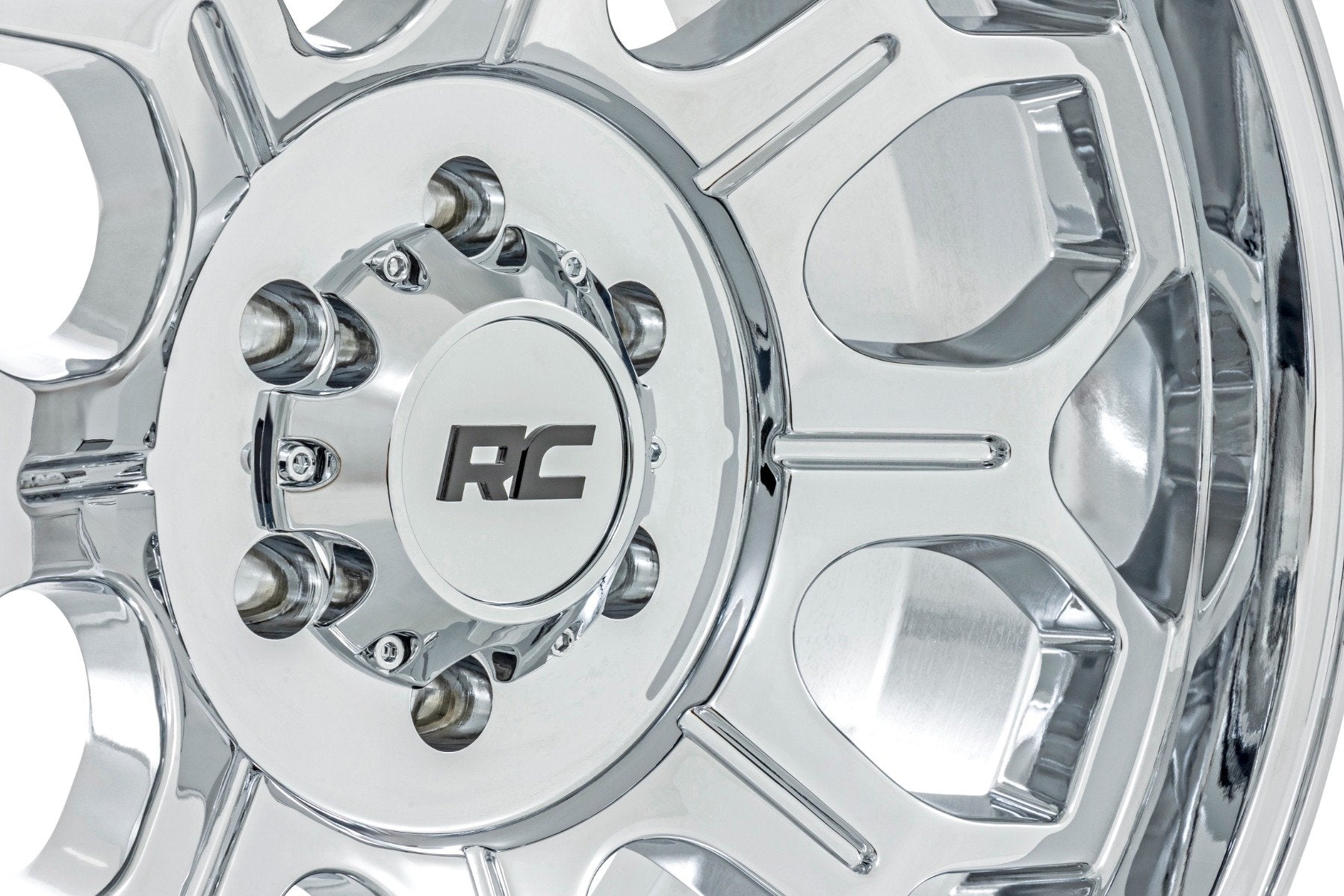 Rough Country 77 Series Wheel | One-Piece | Chrome | 20x10 | 6x135 | -25mm