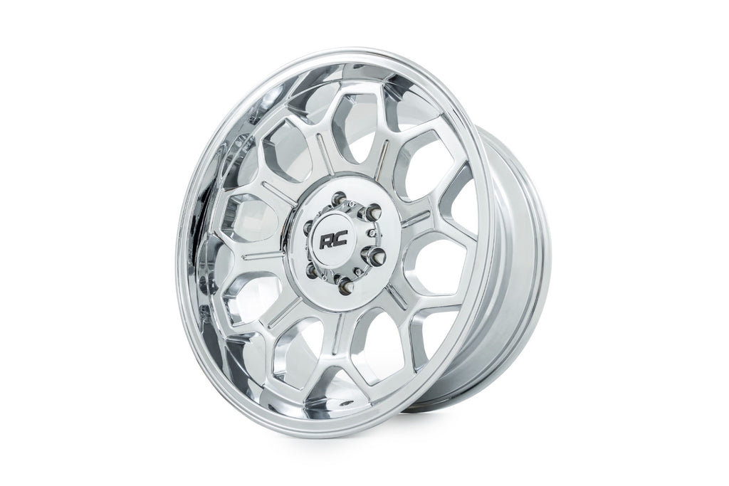 Rough Country 77 Series Wheel | One-Piece |Chrome | 22x12 | 8x170 | -44mm