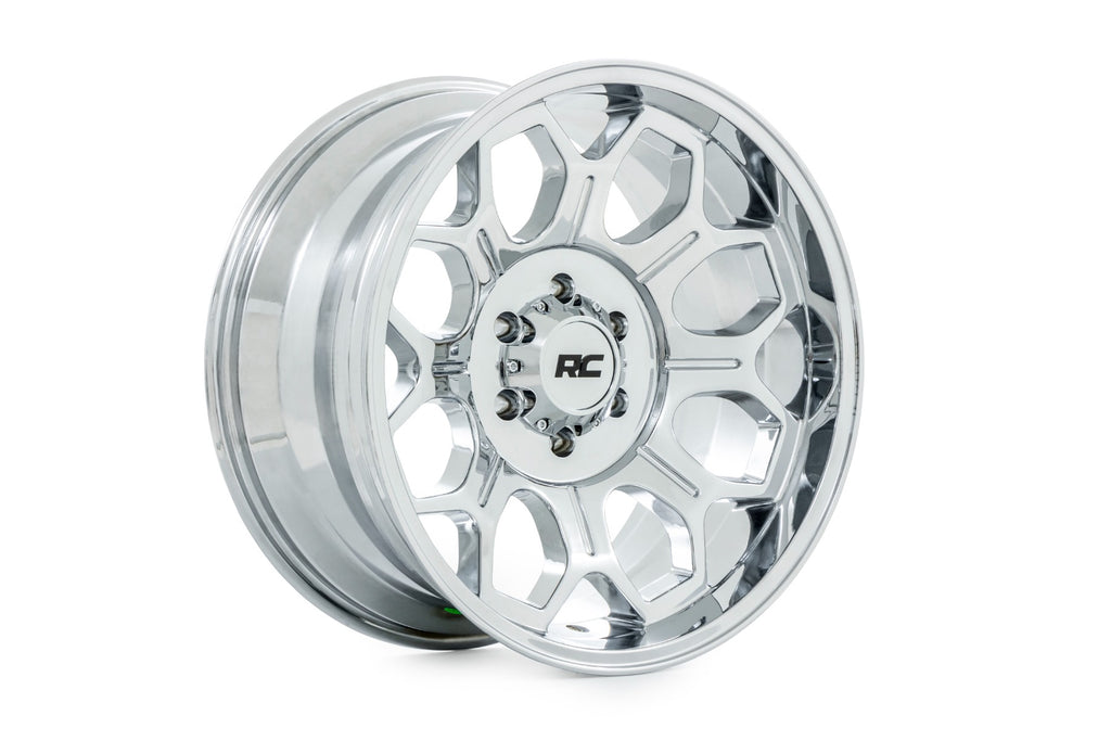 Rough Country 77 Series Wheel | One-Piece |Chrome | 22x12 | 8x170 | -44mm