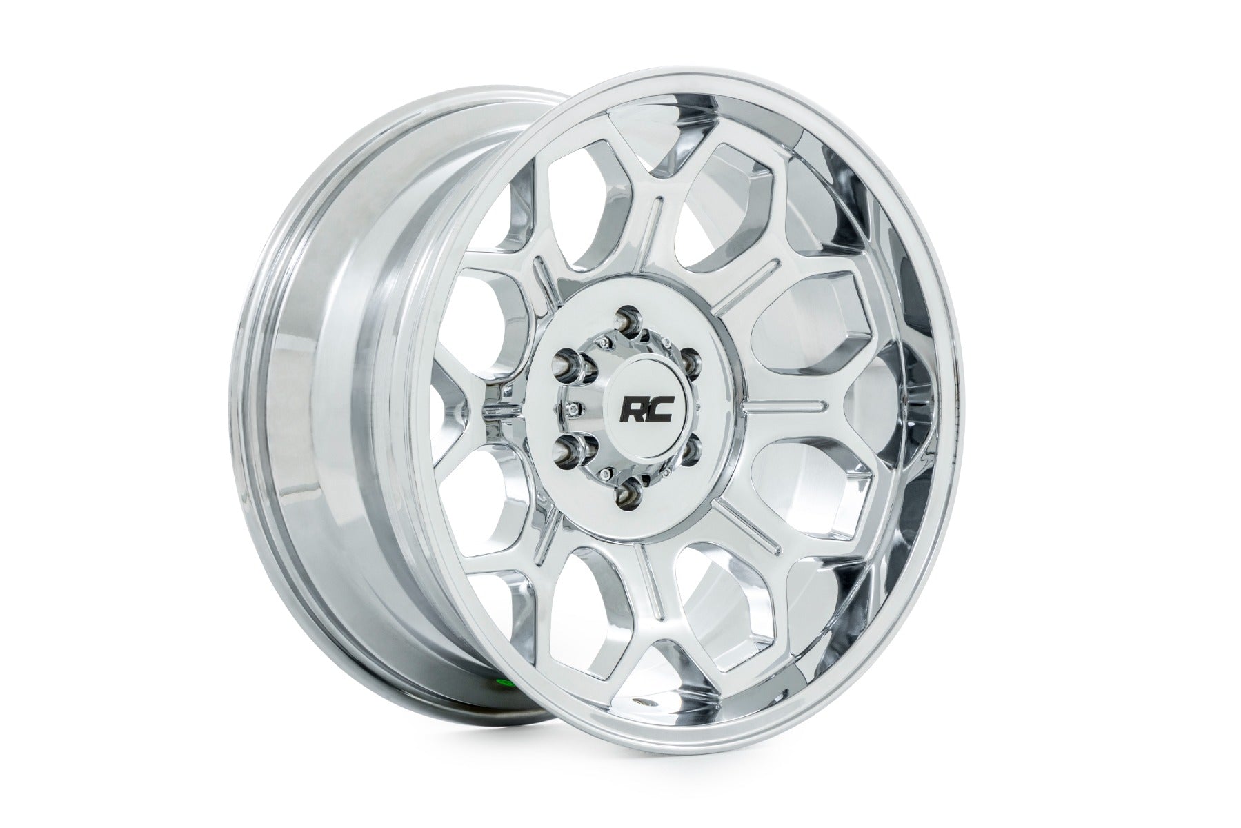 Rough Country 77 Series Wheel | One-Piece |Chrome | 22x12 | 8x170 | -44mm