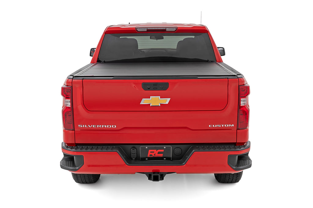 Hard Roll Up Bed Cover | 5'10" Bed | Chevy/GMC Sierra 1500 (19-25)/Silverado 1500 (19-25)