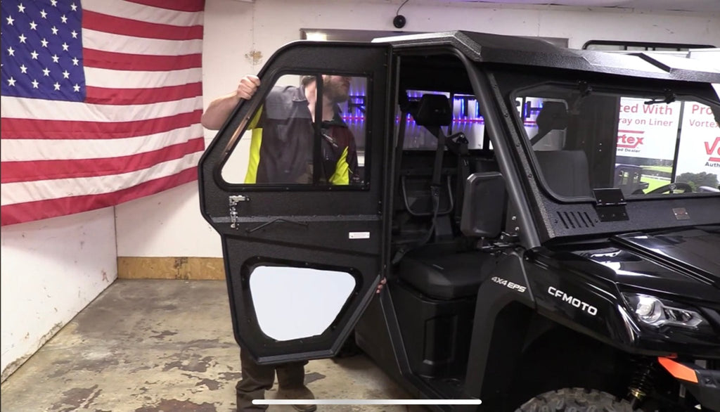 Armor Tech Full Steel Doors for CF Moto Uforce 1000 - Offroad Armor