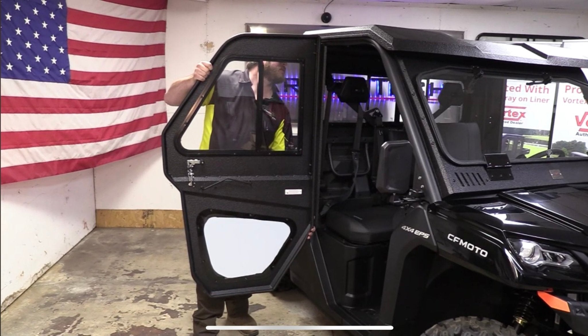 Armor Tech Full Steel Doors for CF Moto Uforce 1000 - Offroad Armor