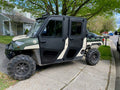 Armor Tech Full Steel Doors W/ Sliding Windows For 2019+ Polaris Ranger Crew Xp 1000/Premium & 2020+ Xp 900 - Offroad Armor