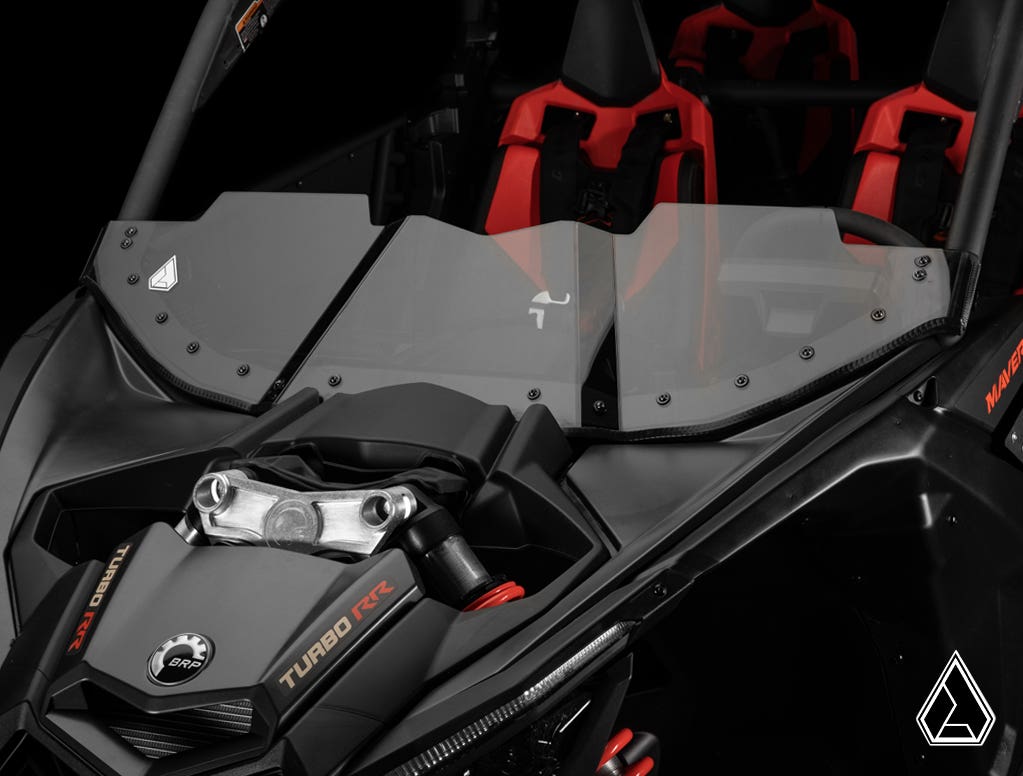 Assault Industries Can - Am Maverick X3 Half Windshield - Offroad Armor